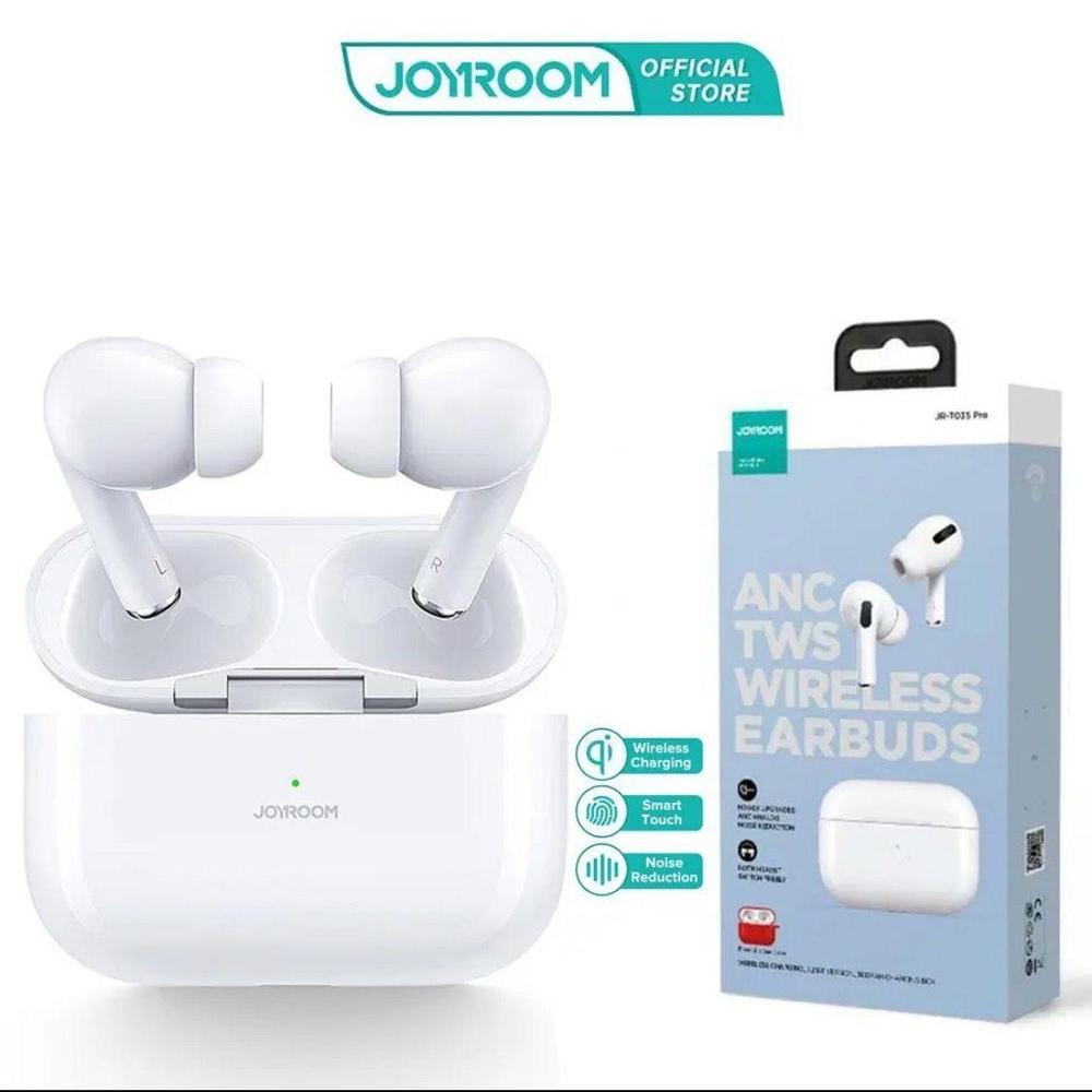 JR-T03S Pro Wireless Earbuds – Long Battery, Fast Charge, Noise-Cancelling