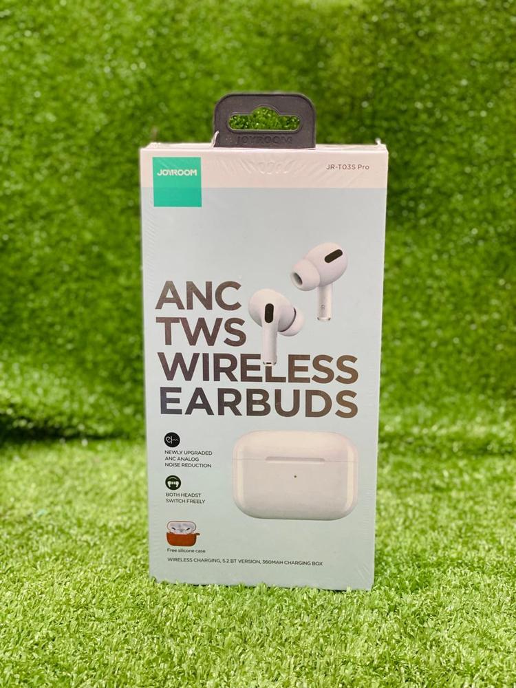 JR-T03S Pro Wireless Earbuds – Long Battery, Fast Charge, Noise-Cancelling