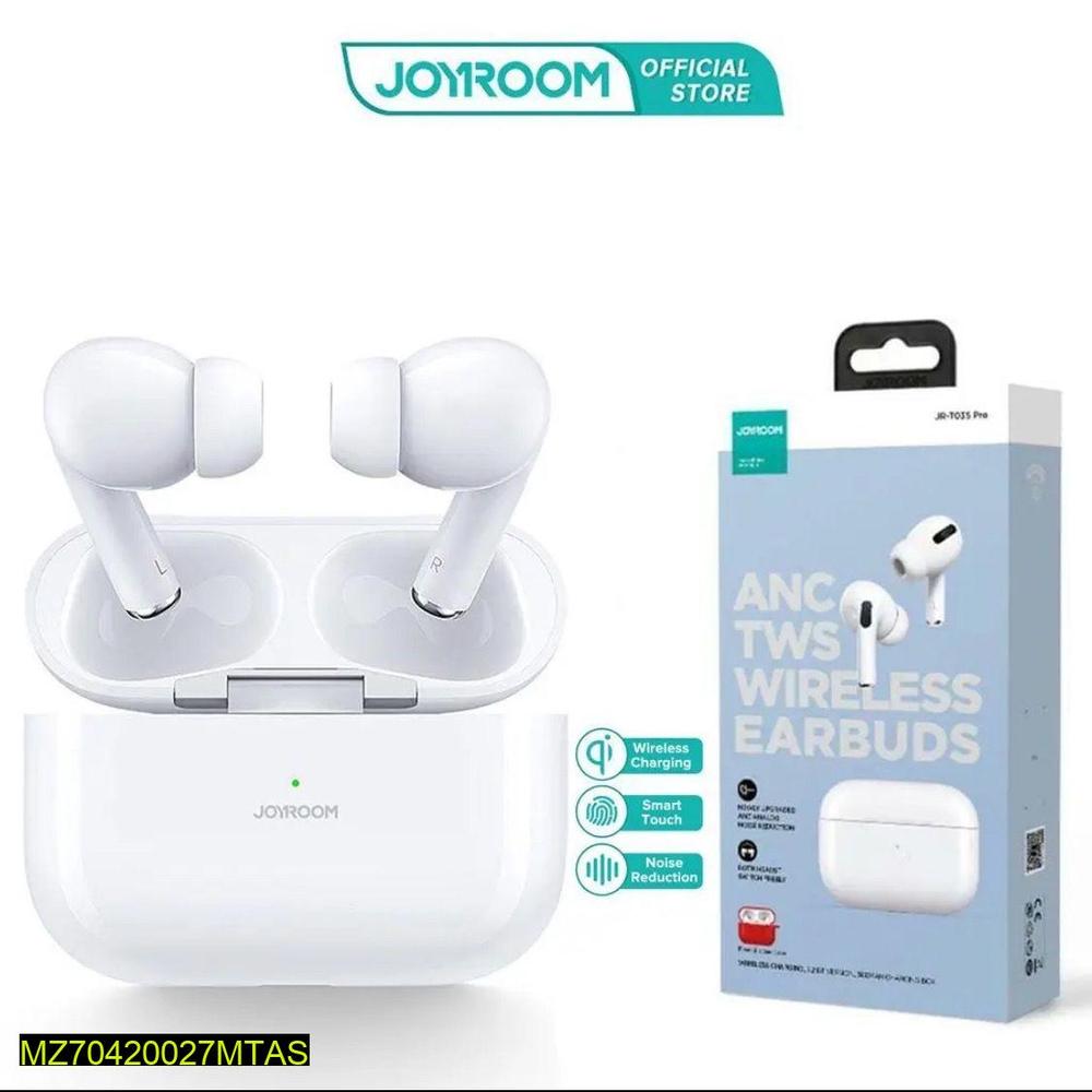 JR-T03S Pro Wireless Earbuds – Long Battery, Fast Charge, Noise-Cancelling